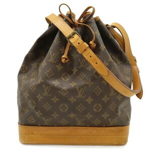 LOUIS VUITTON Authentic Brown Monogram Noe Shoulder Bag